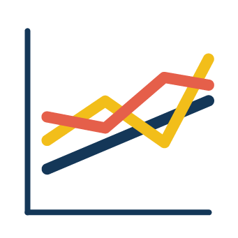 Graph_Line – Colour cemplicity line graph icon